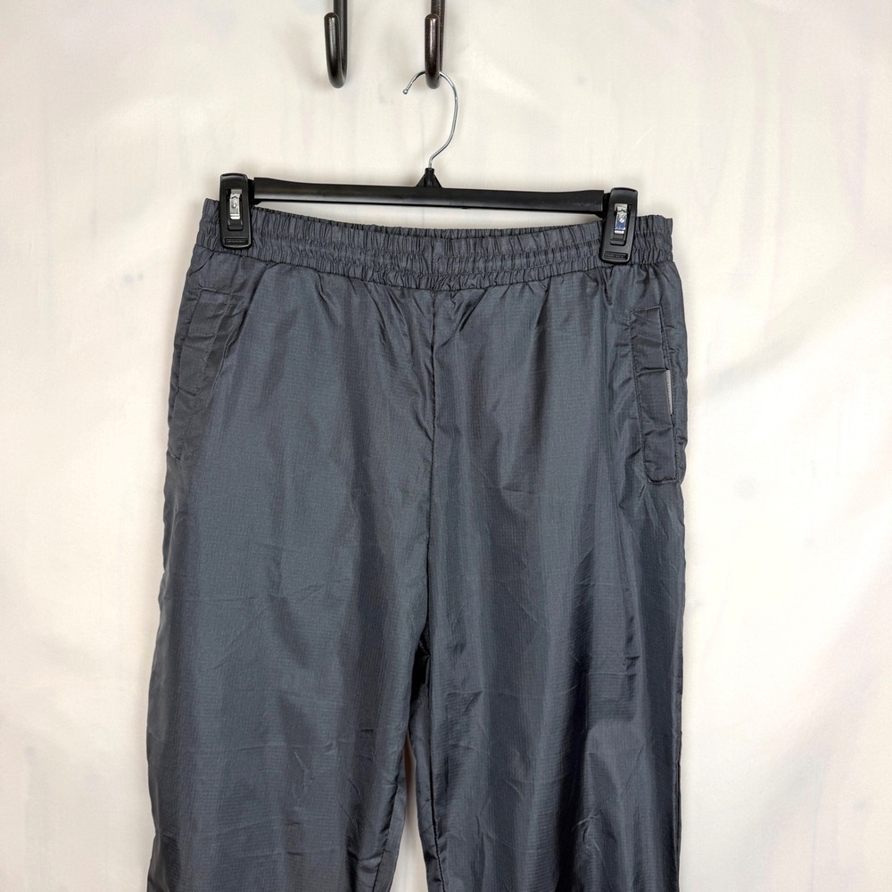 Vintage L.L.Bean Nylon Rain Trail Pants Grey Style F309 Outdoor Hiking Women Med